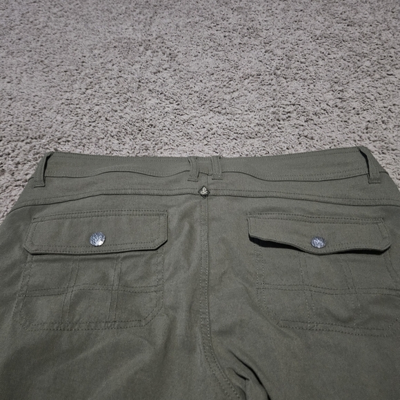 Prana Halle Pant II Convertible Roll Up Hiking Bootcut Pant Size 12 Travel - Picture 3 of 8
